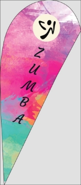 Picture of Business 14 - 7.5ft Teardrop Flag