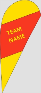 Picture of Sports 2 - 7.5ft Teardrop Flag