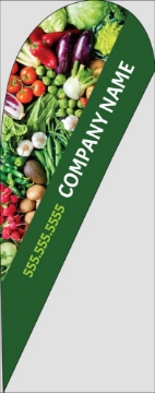 Picture of Best Seller 12 - 10ft Teardrop Flag