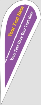 Picture of Best Seller 17 - 10ft Teardrop Flag