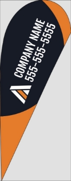 Picture of Best Seller 2 - 10ft Teardrop Flag