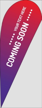 Picture of Best Seller 3 - 10ft Teardrop Flag