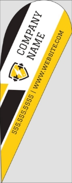 Picture of Best Seller 5 - 10ft Teardrop Flag