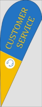 Picture of Business 13 - 10ft Teardrop Flag