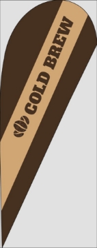 Picture of Restaurants 11 - 10ft Teardrop Flag