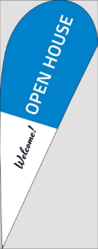 Picture of Real Estate 13 - 10ft Teardrop Flag