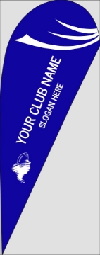 Picture of Events 13 - 10ft Teardrop Flag