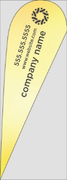 Picture of Best Seller 13 - 13ft Teardrop Flag