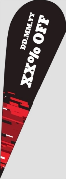 Picture of Best Seller 18 - 13ft Teardrop Flag