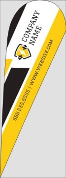 Picture of Best Seller 5 - 13ft Teardrop Flag