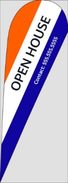 Picture of Real Estate 19 - 13ft Teardrop Flag