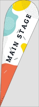 Picture of Events 6 - 13ft Teardrop Flag