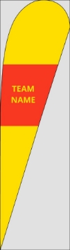 Picture of Sports 2 - 15ft Teardrop Flag