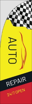 Picture of Business_repair service_01 - 10ft Straight Flag