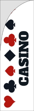 Picture of Casino 2 - 10ft Straight Flag
