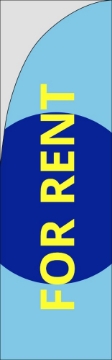 Picture of For Rent 4 - 10ft Straight Flag