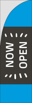 Picture of Grocery Now Open - 10ft Straight Flag
