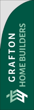 Picture of Home Builders / Remodeling 6 - 10ft Straight Flag