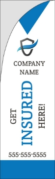 Picture of Insurance 01 - 10ft Straight Flag