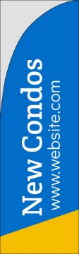 Picture of New Condos 2 - 10ft Straight Flag