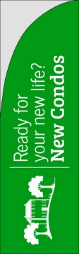 Picture of New Condos 8 - 10ft Straight Flag