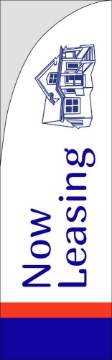 Picture of Now Leasing 8 - 10ft Straight Flag
