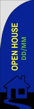 Picture of Open House 2 - 10ft Straight Flag