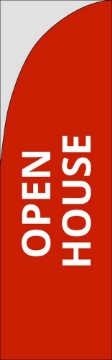 Picture of Open House 3 - 10ft Straight Flag