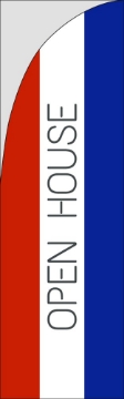 Picture of Open House 4 - 10ft Straight Flag