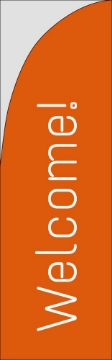 Picture of Welcome 877527330 - 10ft Straight Flag