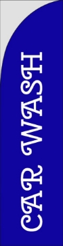 Picture of Car Wash 4 - 13ft Straight Flag