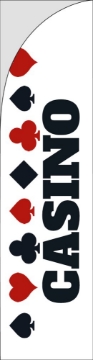 Picture of Casino 2 - 13ft Straight Flag