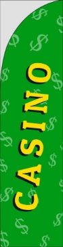 Picture of Casino 4 - 13ft Straight Flag