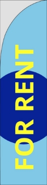 Picture of For Rent 4 - 13ft Straight Flag
