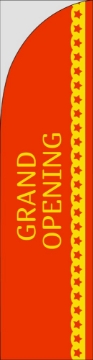 Picture of Grand Opening 8 - 13ft Straight Flag