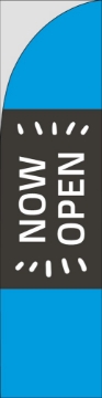 Picture of Grocery Now Open - 13ft Straight Flag