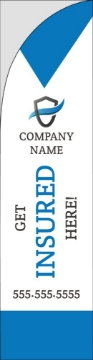 Picture of Insurance 01 - 13ft Straight Flag