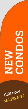 Picture of New Condos 1 - 13ft Straight Flag