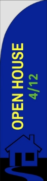 Picture of Open House 2 - 13ft Straight Flag