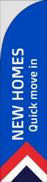 Picture of Real Estate-New Homes-01 - 13ft Straight Flag