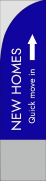 Picture of Real Estate-New Homes-02 - 13ft Straight Flag