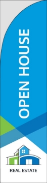 Picture of Real Estate-OpenHouse-01 - 13ft Straight Flag