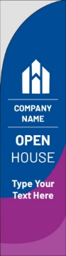 Picture of Real Estate-OpenHouse-04 - 13ft Straight Flag