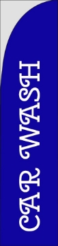 Picture of Car Wash 4 - 15.5ft Straight Flag