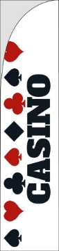 Picture of Casino 2 - 15.5ft Straight Flag