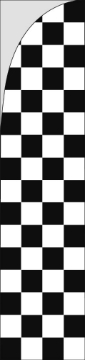 Picture of Checkered 877832150 - 15.5ft Straight Flag