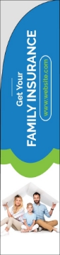 Picture of Family Insurance - 15.5ft Straight Flag