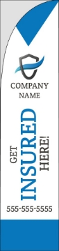 Picture of Insurance 01 - 15.5ft Straight Flag