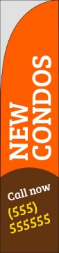 Picture of New Condos 1 - 15.5ft Straight Flag