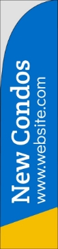 Picture of New Condos 2 - 15.5ft Straight Flag